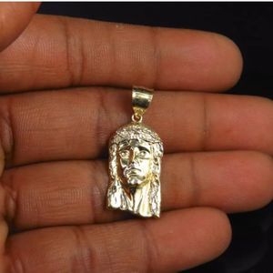 Solid Gold Jesus Piece Pendant New Low Price!